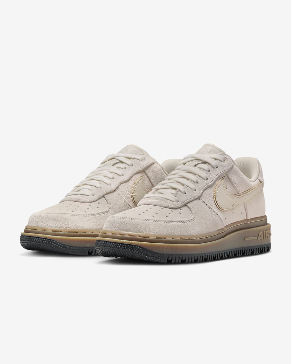 Air force one beige suede on sale